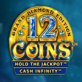 12 Coins Grand Diamond Edition logo by Wazdan Rolling Slots Casino