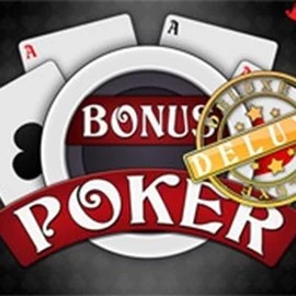 Bonus Poker Deluxe - 3 Hands slot visual from RTG (Reel Time Gaming) available on rollingslot.eu