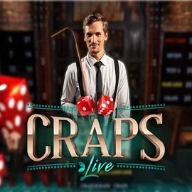 Enjoy Live Craps by Evolution – logo hosted on rollingslot.eu