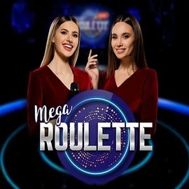 Mega Roulette casino game by Pragmatic Play – featured logo at Rolling Slots Casino