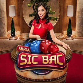 Mega Sic Bac logo by Pragmatic Play at Rolling Slots Casino