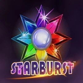 Play the Starburst slot by NetEnt on Rolling Slots Casino